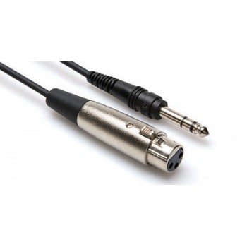 Hosa Pro STX-105F 5ft  XLR Female to 1/4&rdquo; TRS Male New