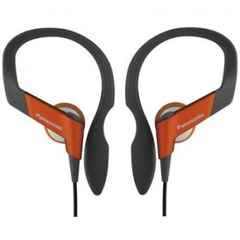 PANASONIC HS-33 Stereo Headphones Orange New