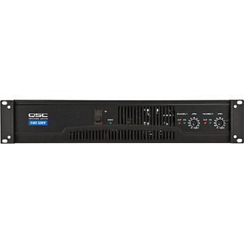 QSC CMX500Va Contractor Power Amp. 2 Channels, 300 watts/ch @ 8 ohms