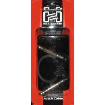 Hosa CFS-106, Guitar Patch, Molded Right-angle to Same