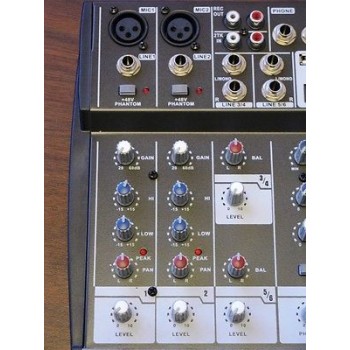 STAGG SMIX 2M2S UF Multi-Channel Stereo Mixer USB New