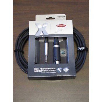 STAGG 20ft Neutrik CONVERTCON Unisex 1/4-XLR Cable New