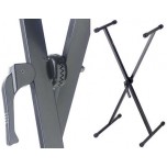STAGG KXS-A7 Single Tier Keyboard Stand Locking Jaw New