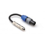 Hosa Cable GSK-116, Adapt 1/4 in TS to Neutrik speakON