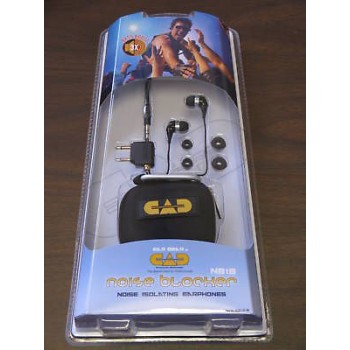 CAD NB1B Noise Blocking/Isolating Studio Earphones New