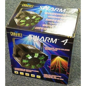 CHAUVET Swarm 4 Quad Effect LED Light 8 Lenses RGBA Auto & DMX New