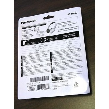 PANASONIC K-SLIMZ Lightweight On Ear Monitors White New