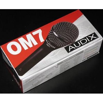 AUDIX OM7 Dynamic Hypercardioid Handheld Microphone New