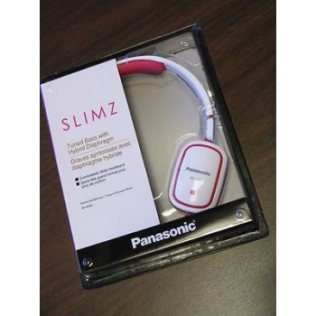 PANASONIC K-SLIMZ Lightweight On Ear Monitors White New