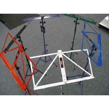 STAGG MUS-A3 RD Light Music Stand w/Case Red New