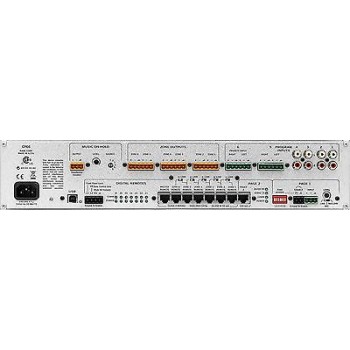 Rane CP66 Commercial Processor 3 Band EQ 6 Program inputs 6 Zone Outputs