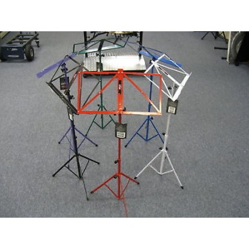 STAGG MUS-A3 WH Light Music Stand w/Case White New