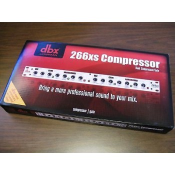 DBX 266XS Dual Compressor/Expander/Gate Silver New