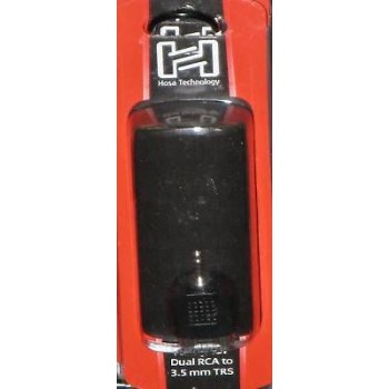 Hosa GRM-193, Adaptor, Dual RCA to 3.5 mm TRS